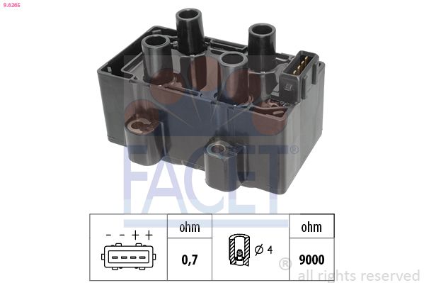 Катушка зажигания FACET 96265