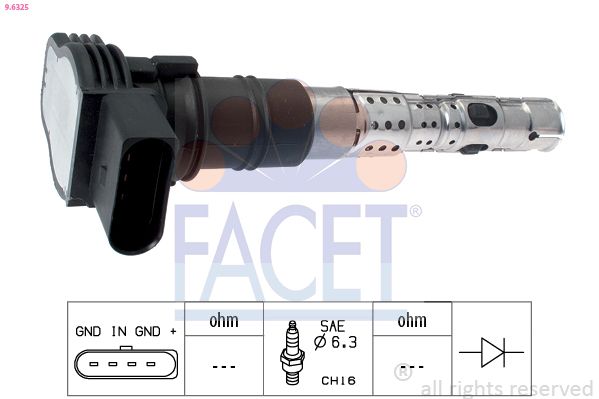Катушка зажигания FACET 96325