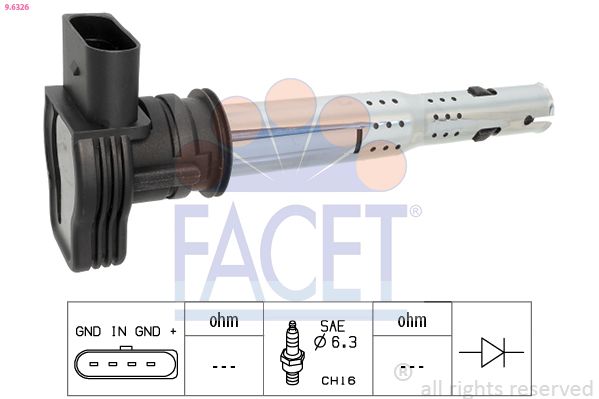 Катушка зажигания FACET 96326