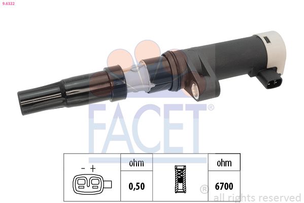 Катушка зажигания FACET 96332