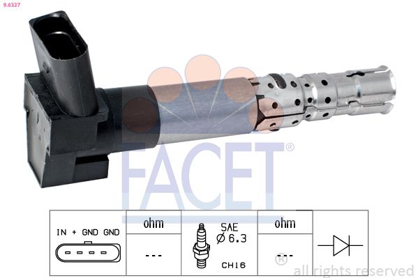 Катушка зажигания FACET 96337