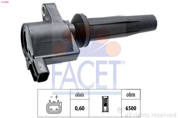 Катушка зажигания FACET 96380