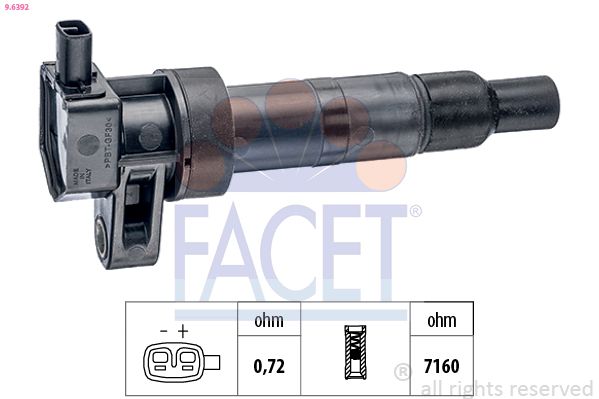 Катушка зажигания FACET 96392