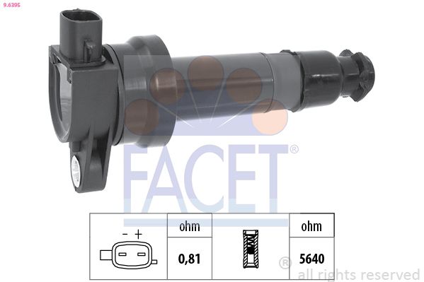 Катушка зажигания FACET 96395
