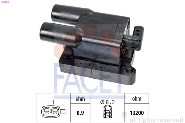 Катушка зажигания FACET 96396