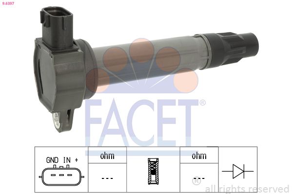 Катушка зажигания FACET 96397