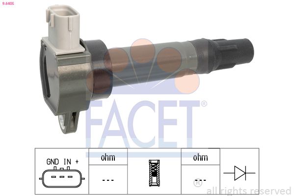 Катушка зажигания FACET 96405