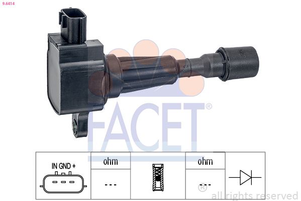 Катушка зажигания FACET 96414