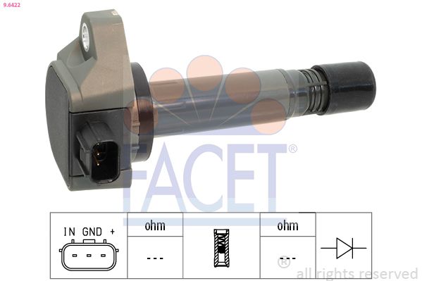 Катушка зажигания FACET 96422