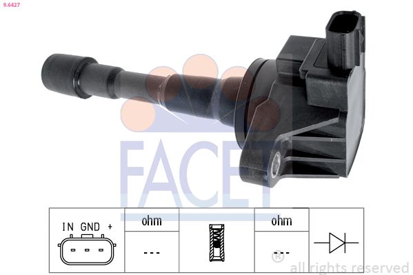 Катушка зажигания FACET 96427