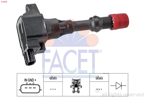 Катушка зажигания FACET 96429