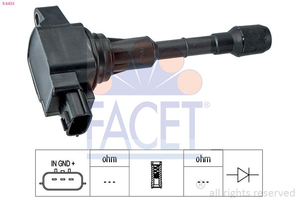 Катушка зажигания FACET 96433