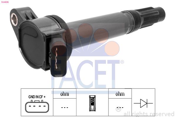 Катушка зажигания FACET 96438