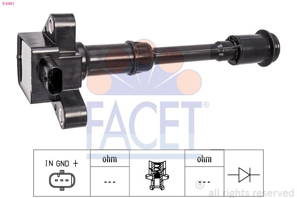 Катушка зажигания FACET 96461