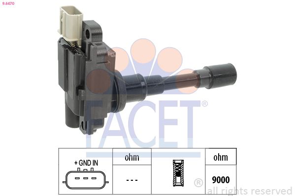 Катушка зажигания FACET 96470