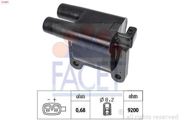 Катушка зажигания FACET 96481