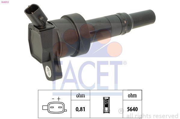 Катушка зажигания FACET 96512