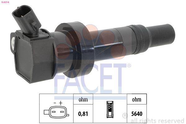 Катушка зажигания FACET 96514