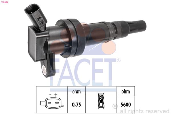 Катушка зажигания FACET 96522