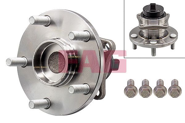 Комплект подшипника ступицы колеса FAG 713618850