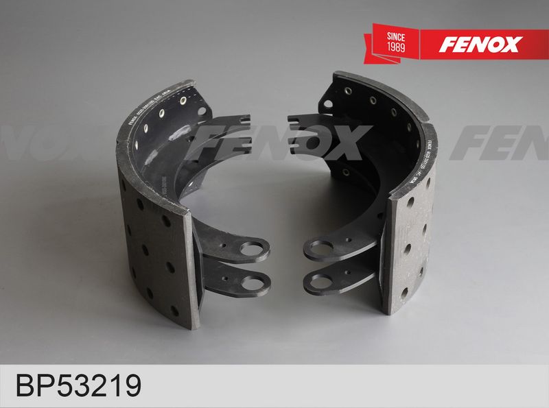 Комплект тормозных башмаков, барабанные тормоза FENOX BP53219