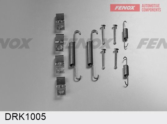 Комплект регулятора, барабанный тормозной механизм FENOX DRK1005