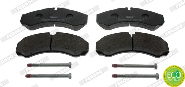Комплект тормозных колодок, дисковый тормоз FERODO FVR1102