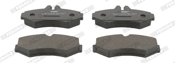 Комплект тормозных колодок, дисковый тормоз FERODO FVR1306