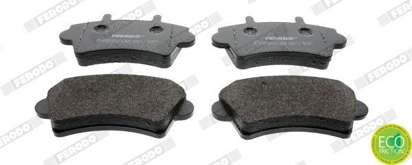 Комплект тормозных колодок, дисковый тормоз FERODO FVR1452