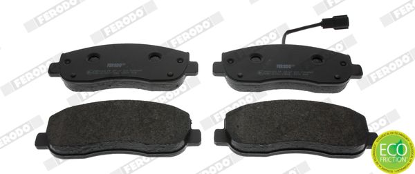 Комплект тормозных колодок, дисковый тормоз FERODO FVR4347