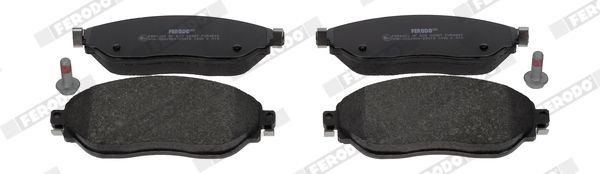 Комплект тормозных колодок, дисковый тормоз FERODO FVR4840