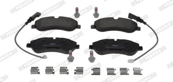 Комплект тормозных колодок, дисковый тормоз FERODO FVR4909