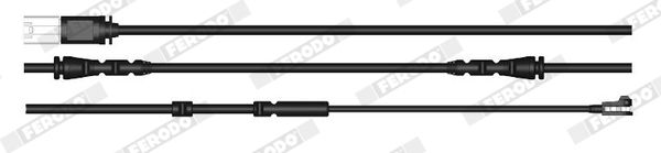 Сигнализатор, износ тормозных колодок FERODO FWI418