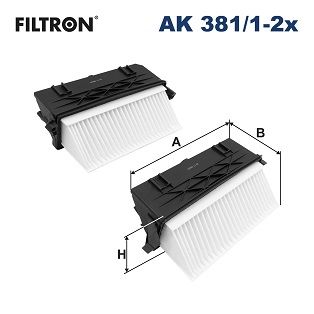 Воздушный фильтр FILTRON AK38112X