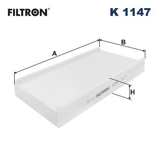 Фильтр, воздух во внутренном пространстве FILTRON K1147