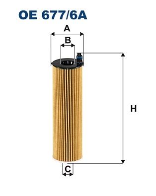 Масляный фильтр FILTRON OE6776A