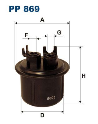 Топливный фильтр FILTRON PP869