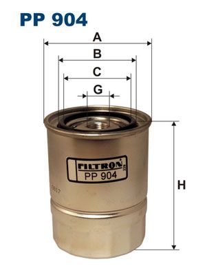 Топливный фильтр FILTRON PP904