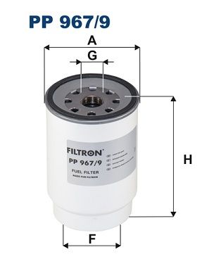Топливный фильтр FILTRON PP9679