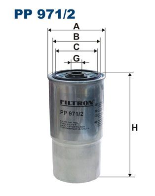 Топливный фильтр FILTRON PP9712