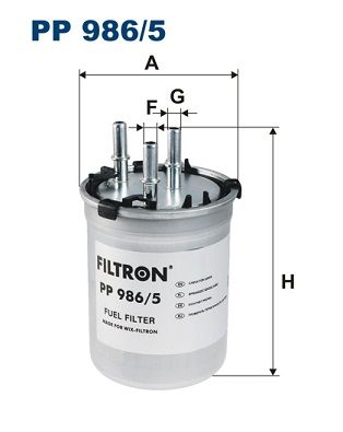 Топливный фильтр FILTRON PP9865