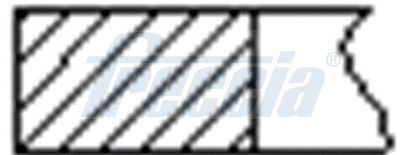 Комплект поршневых колец FRECCIA FR10355500