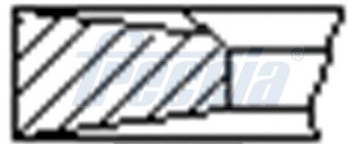 Комплект поршневых колец FRECCIA FR10508800