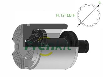 Поршень, корпус скобы тормоза FRENKIT K434806