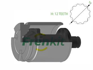 Поршень, корпус скобы тормоза FRENKIT K445202