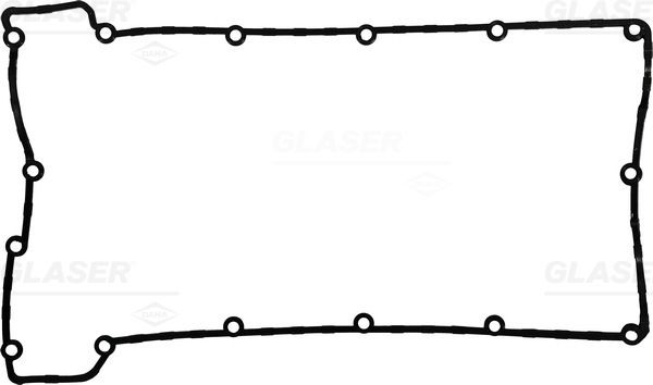 Прокладка, крышка головки цилиндра GLASER X5313301