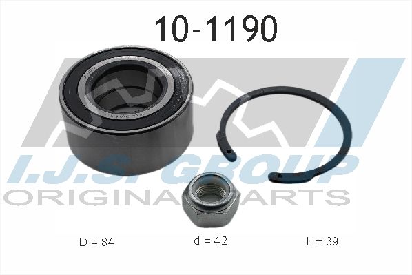 Комплект подшипника ступицы колеса IJS 101190