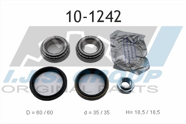 Комплект подшипника ступицы колеса IJS 101242