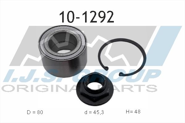 Комплект подшипника ступицы колеса IJS 101292