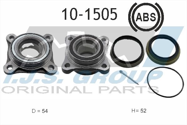 Комплект подшипника ступицы колеса IJS 101505